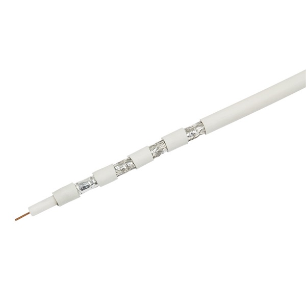 Logilink CPV0037 TV/SAT koax kábel, CCS, 120 dB, 4x árnyékolt, 100 m