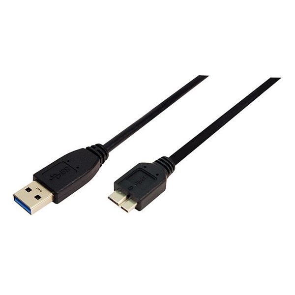 Logilink CU0028 USB 3.0 csatlakozó kábel A->B Micro 2x male 3.00 méter