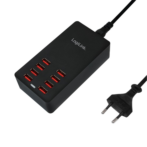 Logilink PA0140 USB tábla töltő, 8x USB port, 44W