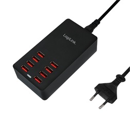 Logilink PA0140 USB tábla töltő, 8x USB port, 44W