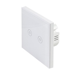 Logilink SH0125 Wi-Fi intelligens kettős fali kapcsoló, Tuya kompatibilis