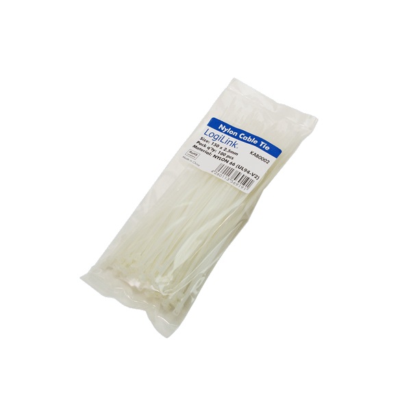 Logilink KAB0002 130x2,6mm vezetékkötegelő
