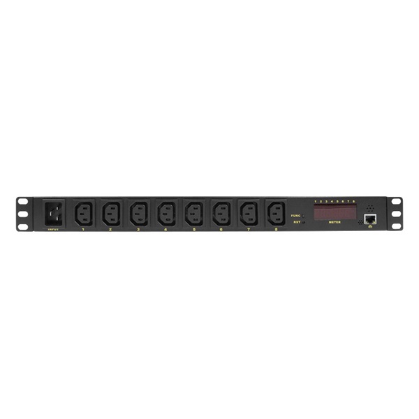 Logilink PDU8P01 19" IP-PDU 8-utas IEC320 C13, távoli hozzáféréssel