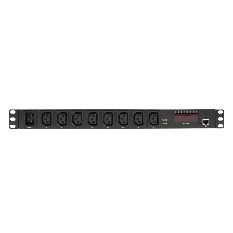 Logilink PDU8P01 19" IP-PDU 8-utas IEC320 C13, távoli hozzáféréssel