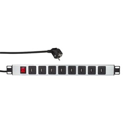 Logilink PDU8U01 19" PDU 8-as USB-A, kapcsolóval