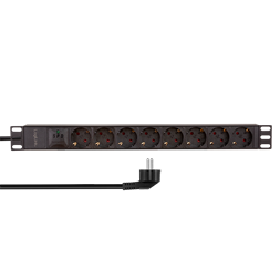 Logilink PDU8C04 19" PDU 8-utas, túlfeszültség-védelemmel