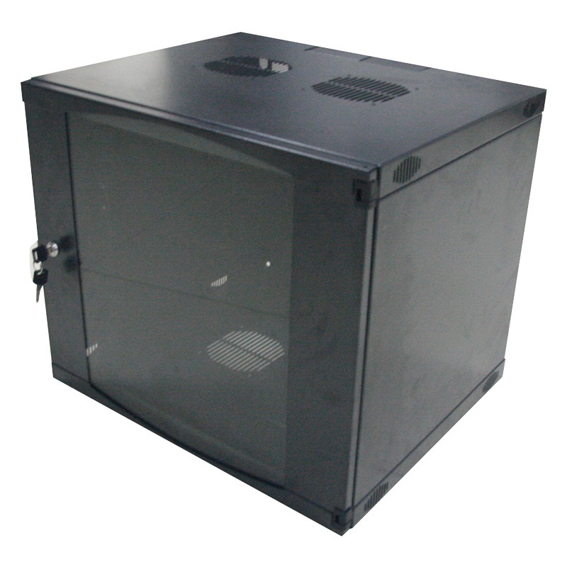 Logilink W06F64B 19" fali állvány 6U 540 x 450 mm, szétszerelt, fekete