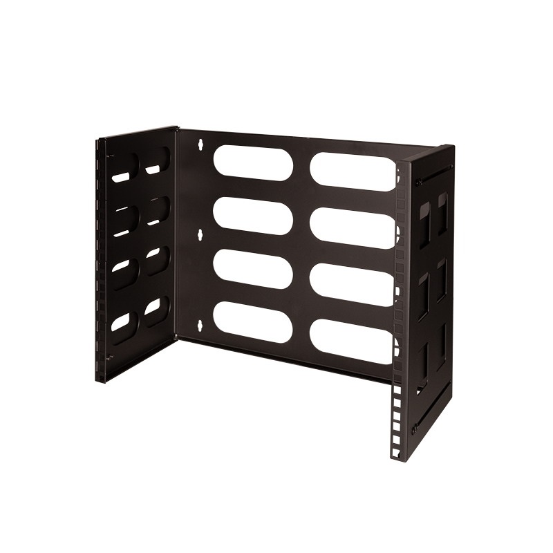 Logilink W08B40B 19" fali konzol 8 U, fekete