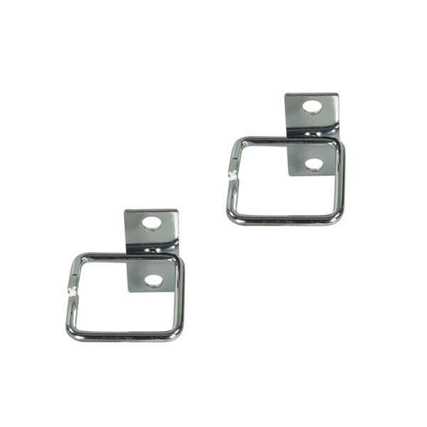 Logilink OR0001 19" kábelkezelő gyűrű 40 x 40 mm, acél, 2 db.