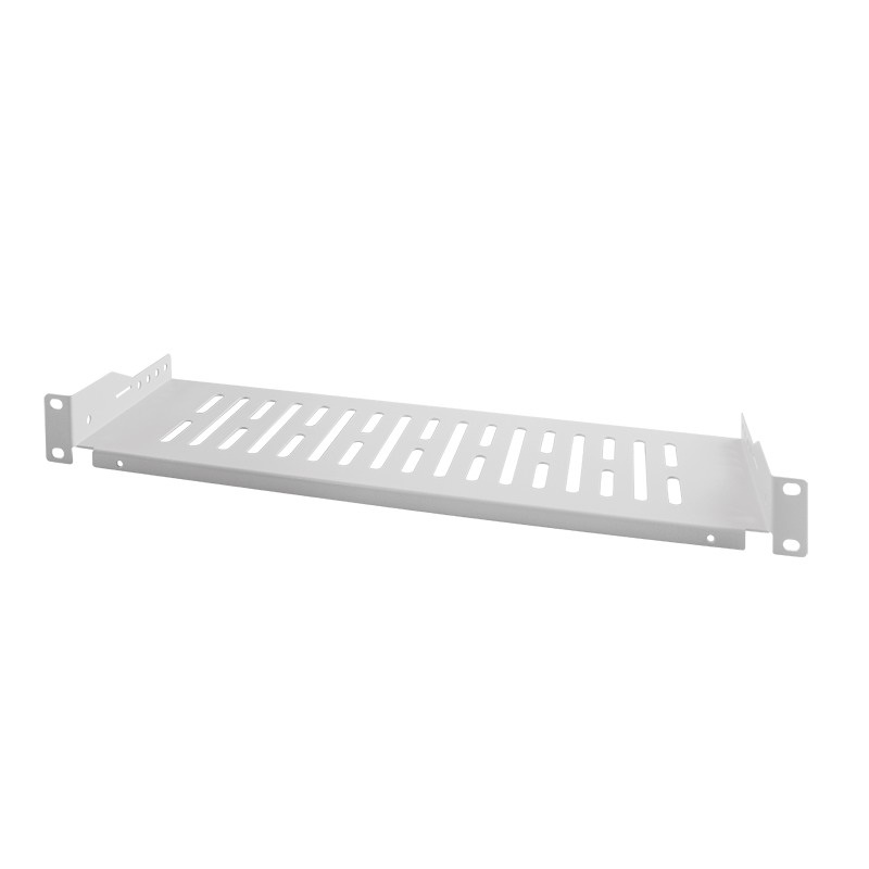 Logilink SF1C25G 19" konzolos polc, elülső csavaros rögzítés, szürke