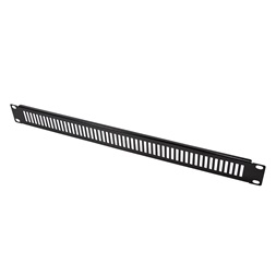 Logilink PN111B 19" szellőző üres panel 1U, fekete
