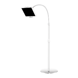 Logilink AA0082A Gooseneck padlóállvány mobil eszközökhöz, alumínium