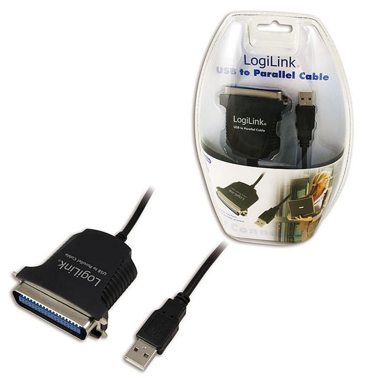 Logilink AU0003C IEEE1284 USB-párhuzamos kábel