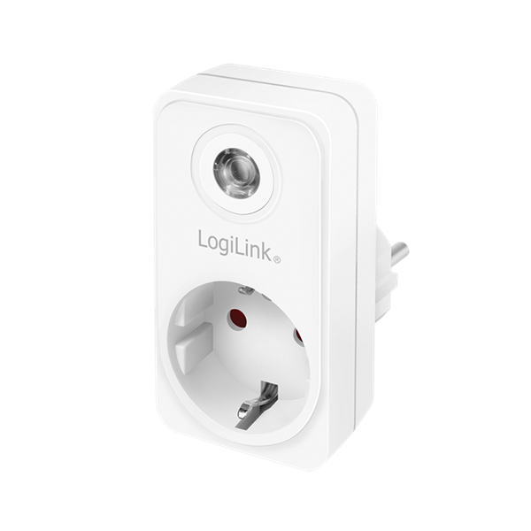 Logilink PA0263 Aljzatadapter fényérzékelővel, 1x CEE 7/3