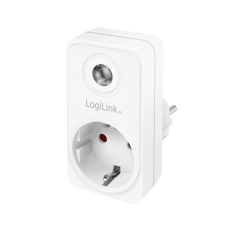Logilink PA0263 Aljzatadapter fényérzékelővel, 1x CEE 7/3