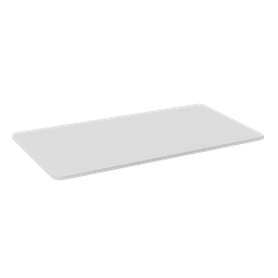 Logilink EO0038 Asztallap, 3 részből álló, 1200x600mm, fehér