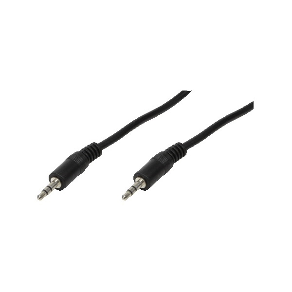 Logilink CA1051 Audiokábel, 3,5 mm-es 3-Pin/M   3,5 mm-es 3-Pin/M, 3 m