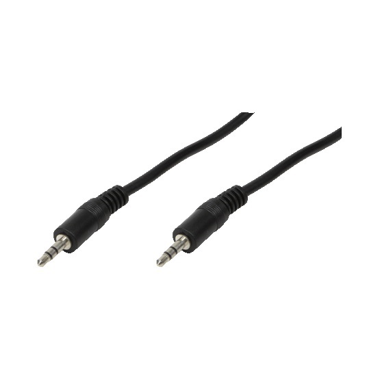 Logilink CA1051 Audiokábel, 3,5 mm-es 3-Pin/M   3,5 mm-es 3-Pin/M, 3 m