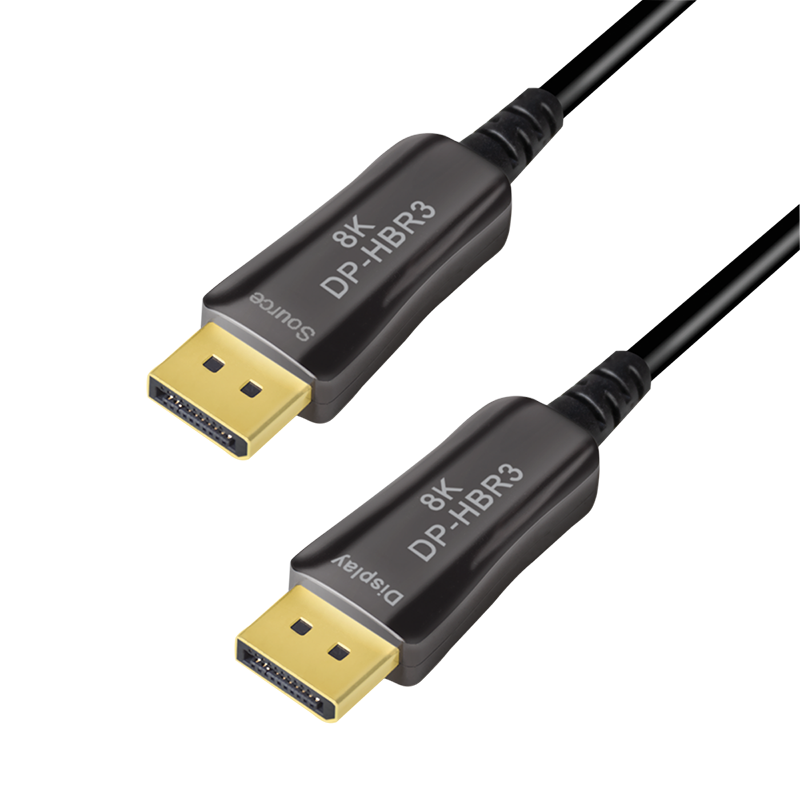 Logilink CDF0104 DisplayPort kábel, DP/M-DP/M, 8K/60 Hz, AOC, 50 m