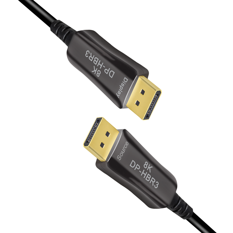 Logilink CDF0104 DisplayPort kábel, DP/M-DP/M, 8K/60 Hz, AOC, 50 m