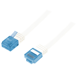 Logilink CP0132 lapos Patch kábel CAT5e 0,25M fehér