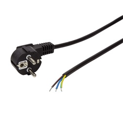 Logilink CP135 1,5 m CEE 7/7 (90 ) nyitott véghez tápkábel