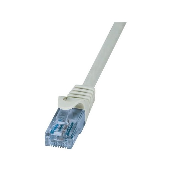 Logilink CP3012U Patch kábel Econline, Cat.6A, U/UTP, szürke, 0,25 m