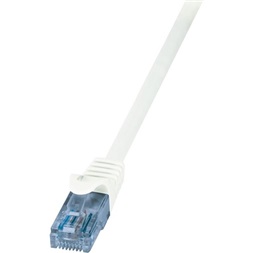 Logilink CP3031U Patch kábel Econline, Cat.6A, U/UTP, fehér, 1 m