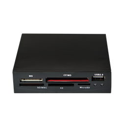 Logilink CR0012 3,5 kártyaolvasó USB 2.0-s minden az 1ben + USB port