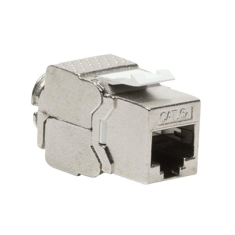 Logilink NK4003 Cat.6A Keystone Jack STP AWG 22-26, 16 mm széles