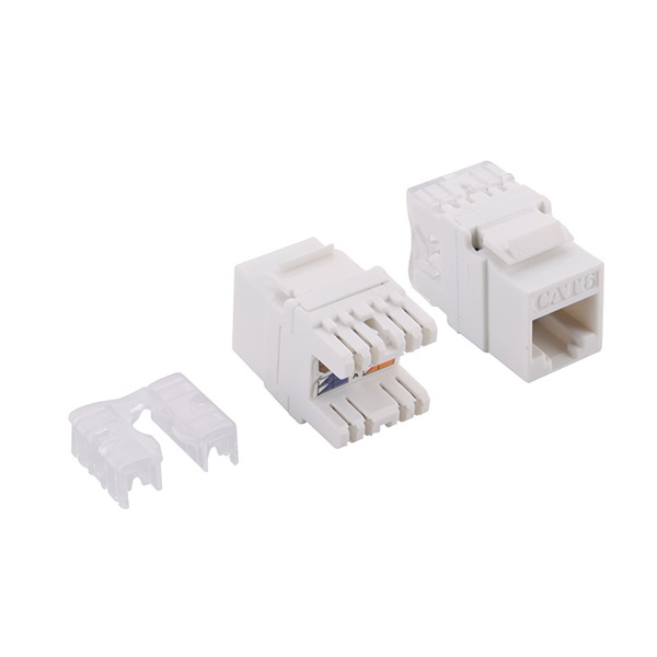 Logilink NK4005 Cat.6 Keystone Jack UTP, 180 IDC, 16 mm szélesség
