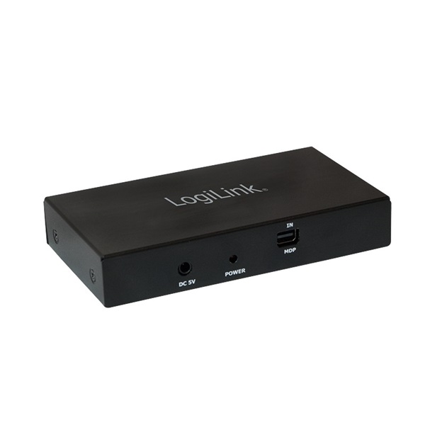 Logilink CV0094 DisplayPort elosztó, 1x2 port, 1x mini DP - 2x HDMI, 4K/30 Hz, HDCP