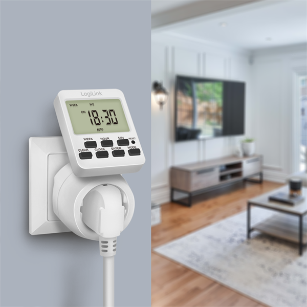 Logilink ET0014 digitális időzítő forgatható kijelzővel