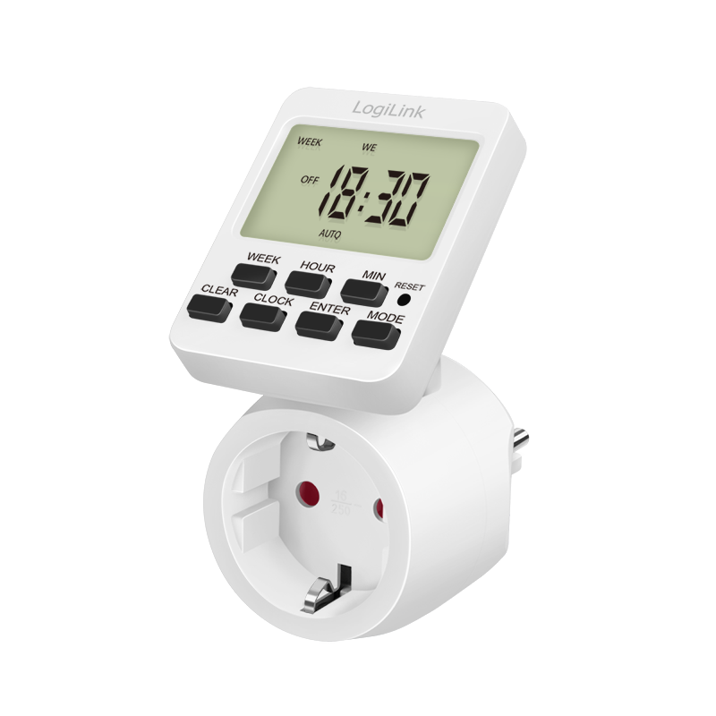 Logilink ET0014 digitális időzítő forgatható kijelzővel