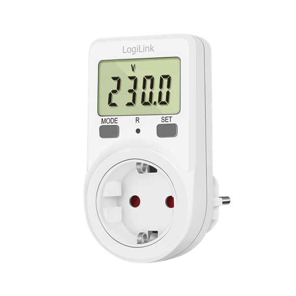 Logilink EM0002B Energiaköltségmérő, fehér
