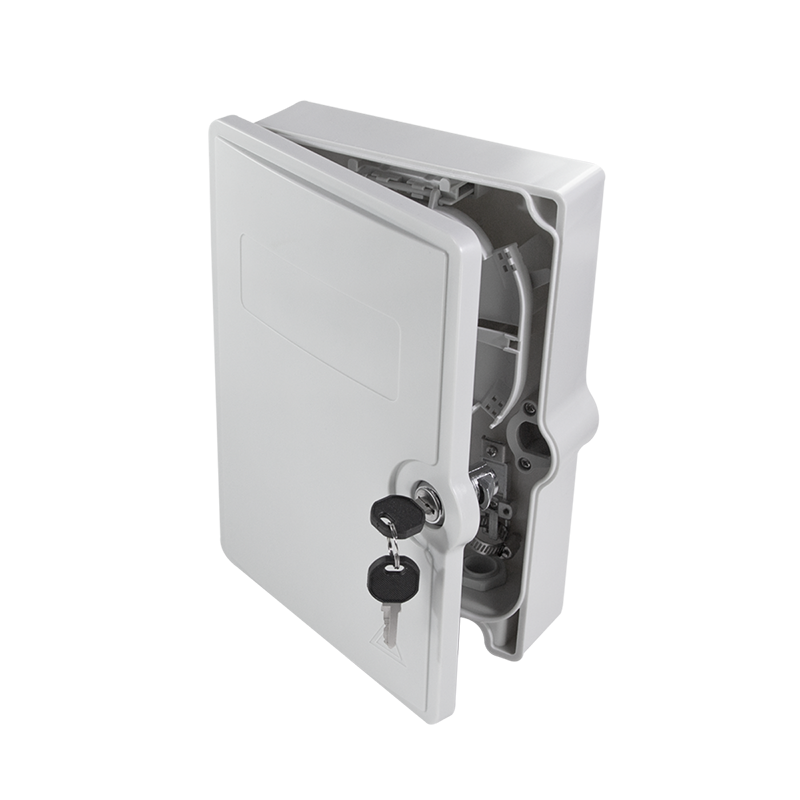 Logilink FB124E FTTH elosztó doboz max. 24 szál, 6x LC/QD vagy SC/DX, terheletlen, IP55