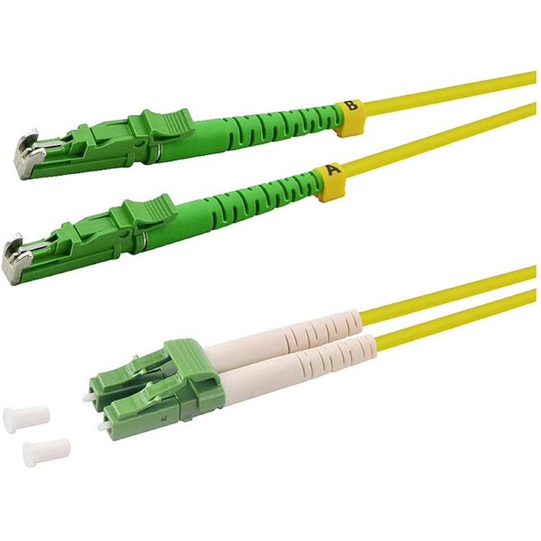 Logilink FP0EL00 Fiber duplex patch kábel, OS2, 9/125 , LSH-LC, APC 8 , sárga, 0,5 m