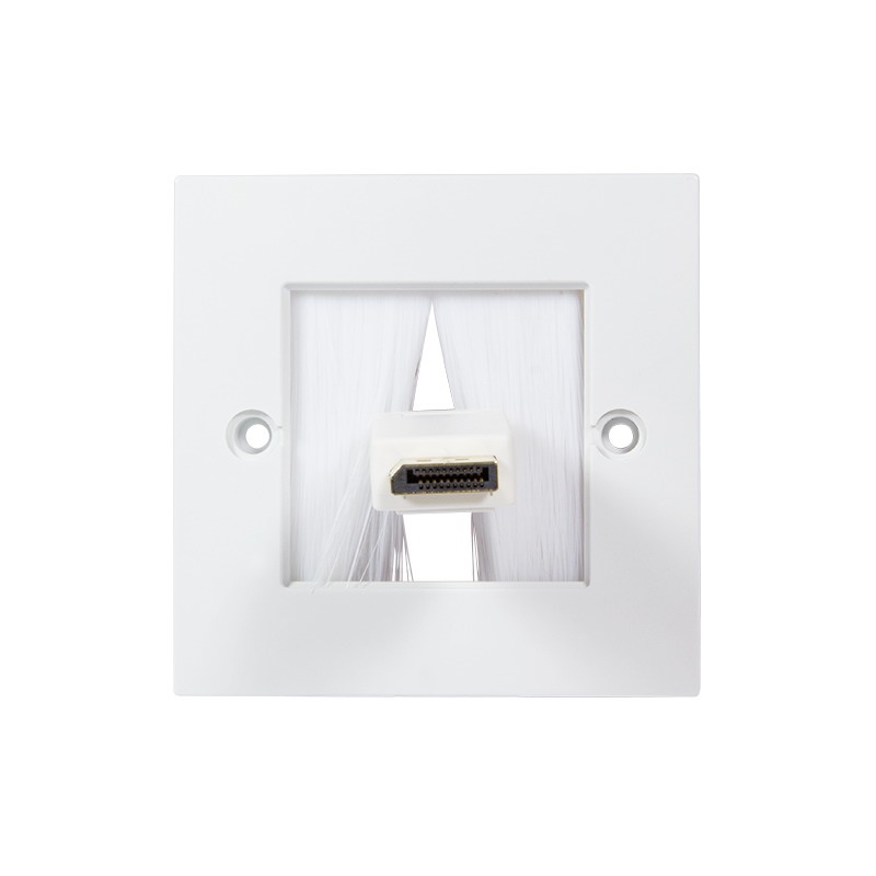 Logilink CA1070W Fali előlap kábel kimenethez vagy bemenethez, 86 x 86 mm