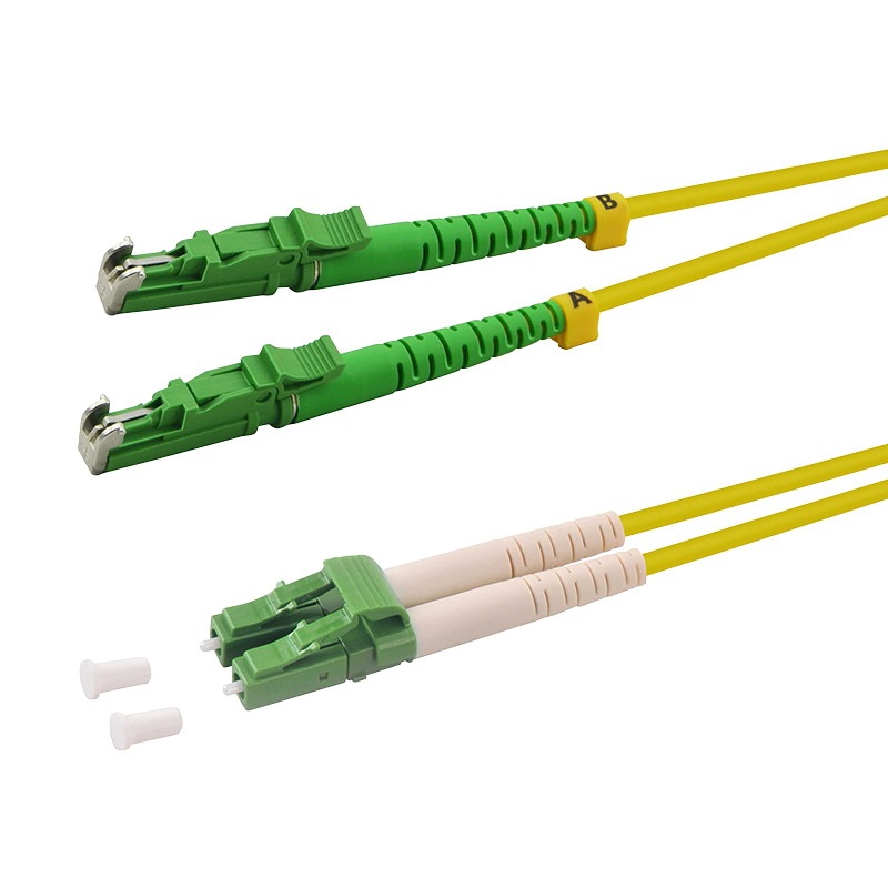 Logilink FP0EL01 Fiber duplex patch kábel, OS2, 9/125 , LSH-LC, APC 8 , sárga, 1 m