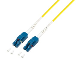 Logilink FP0UB20 Fiber duplex patch kábel, OS2, 9/125 , Uniboot LC-LC, sárga, 20 m