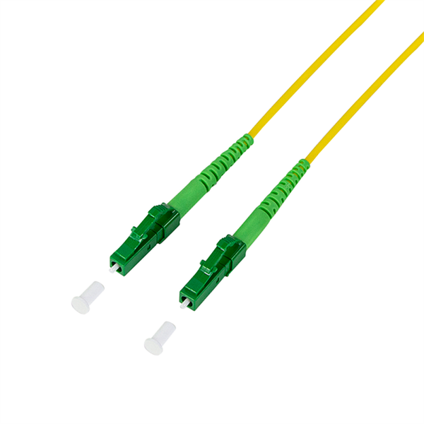 Logilink FPSLC00 Fiber szimplex patch kábel, OS2, SM G.657.A2, LC/APC-LC/APC, 0,5 m