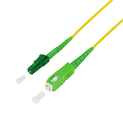 Logilink FPSLS02 Fiber szimplex patch kábel, OS2, SM G.657.A2, SC/APC-LC/APC, 2 m