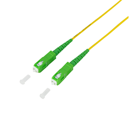 Logilink FPSSC02 Fiber szimplex patch kábel, OS2, SM G.657.A2, SC/APC-SC/APC, 2 m