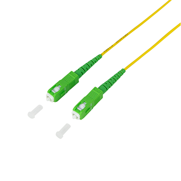Logilink FPSSC03 Fiber szimplex patch kábel, OS2, SM G.657.A2, SC/APC-SC/APC, 3 m
