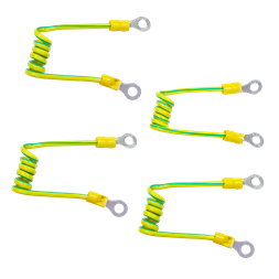 Logilink PWR110 Földelő kábel 0,3 m, készlet 4 db
