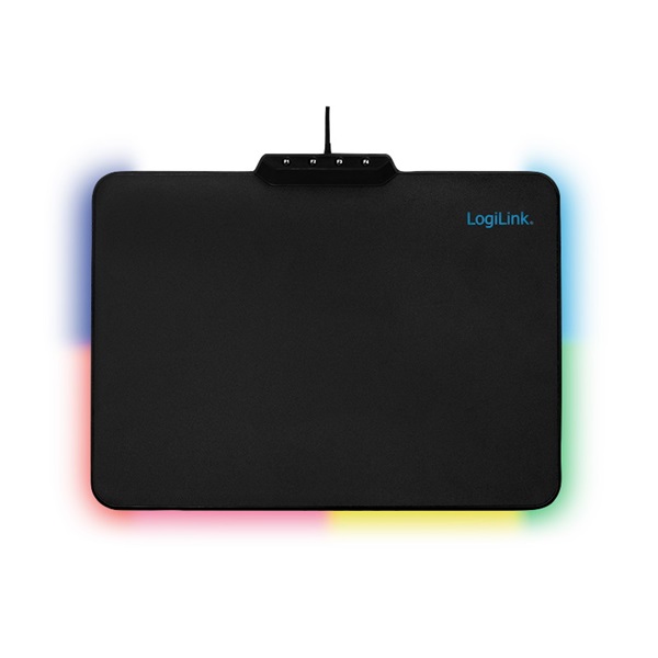Logilink ID0155 Gamer egérpad RGB LED-del