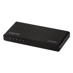 Logilink HD0037 HDMI elosztó 1x4 port, 4K/60 Hz, HDCP, HDR, CEC