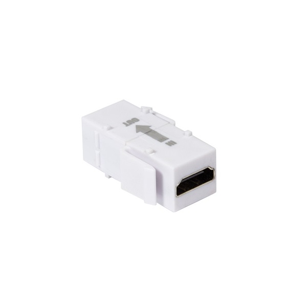 Logilink NK0014R HDMI keystone csatlakozó, A/F HDMI A/F, 4K/30 Hz, fehér