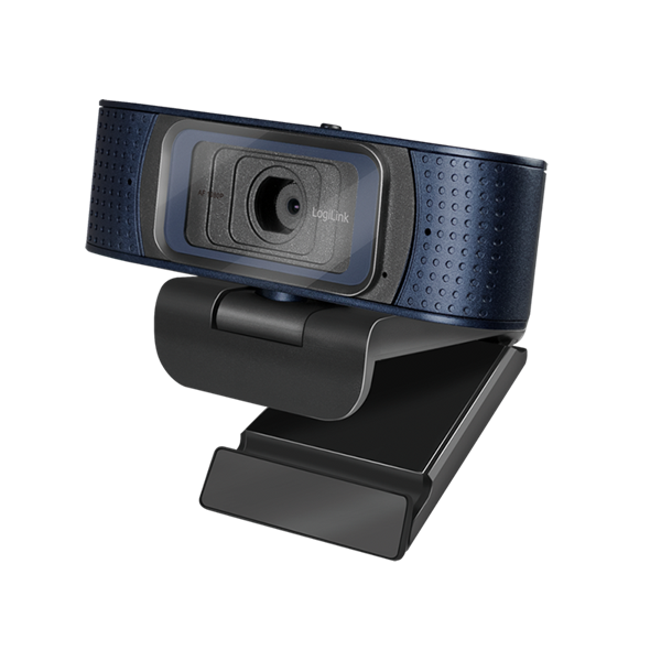 Logilink UA0379 HD USB webkamera Pro, 80 , kettős mikrofon, autofókusz, védőburkolat
