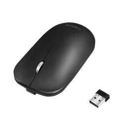 Logilink ID0210 vezeték nélküli egér, 2,4 GHz, USB-A dongle, fekete